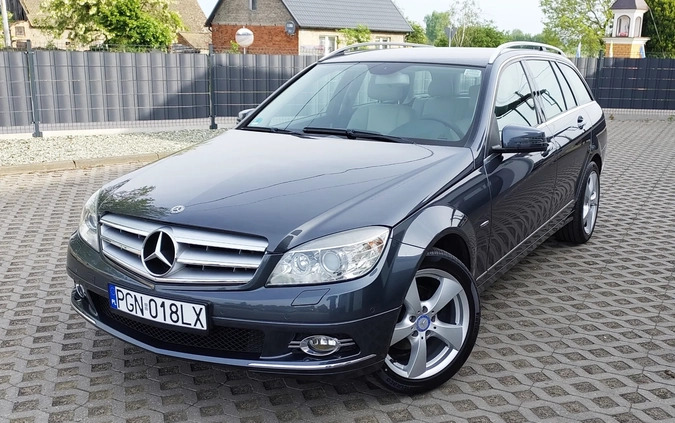 mercedes benz klasa c Mercedes-Benz Klasa C cena 33950 przebieg: 204000, rok produkcji 2009 z Łask